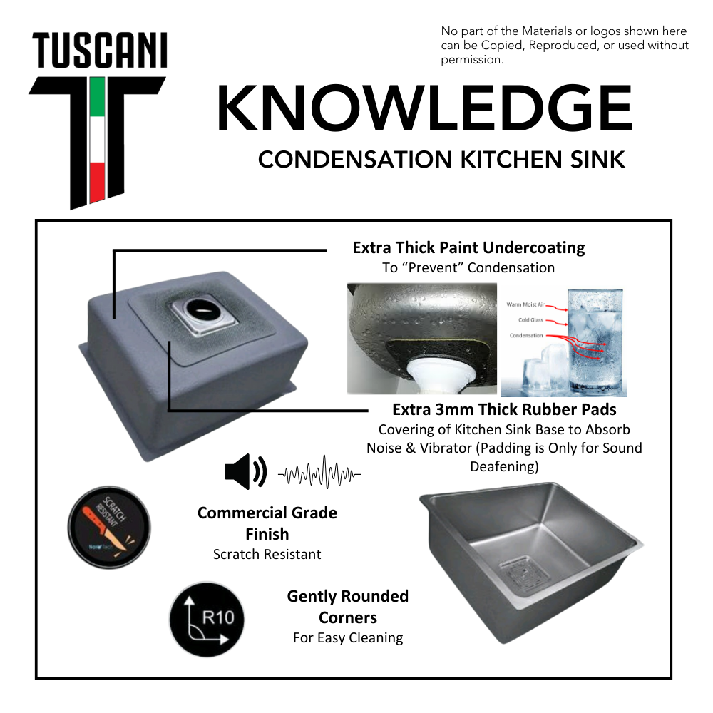 E6045 Top & Under-Mount Use Kitchen Sink