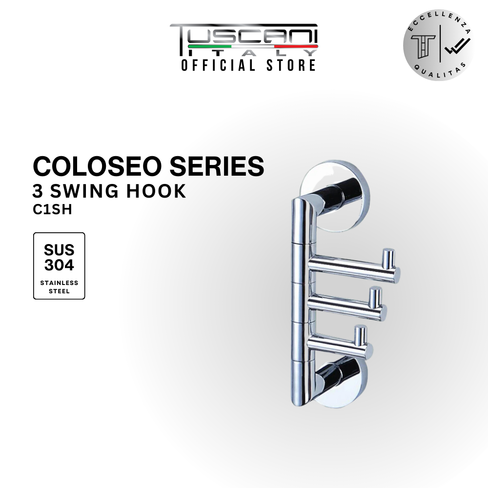 C1SH - COLOSEO Series Swing Hook - Bathroom Accessories