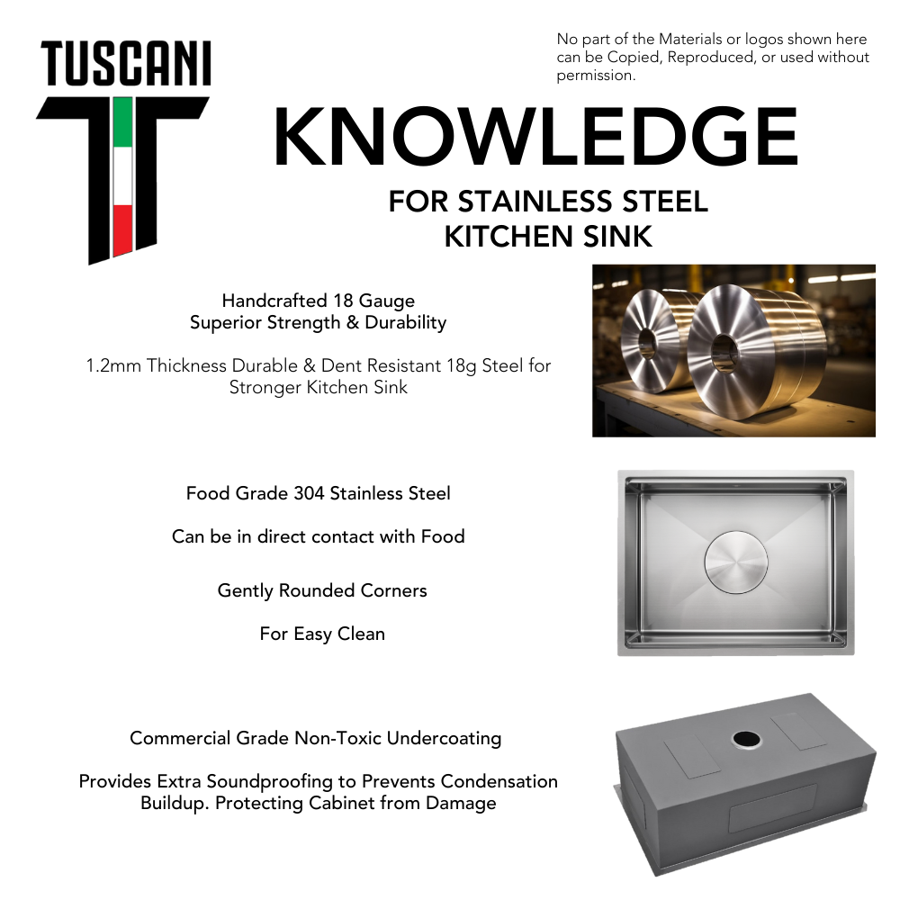 K11 | K22 | K33 - Top & Under Mount Use Kitchen Sink