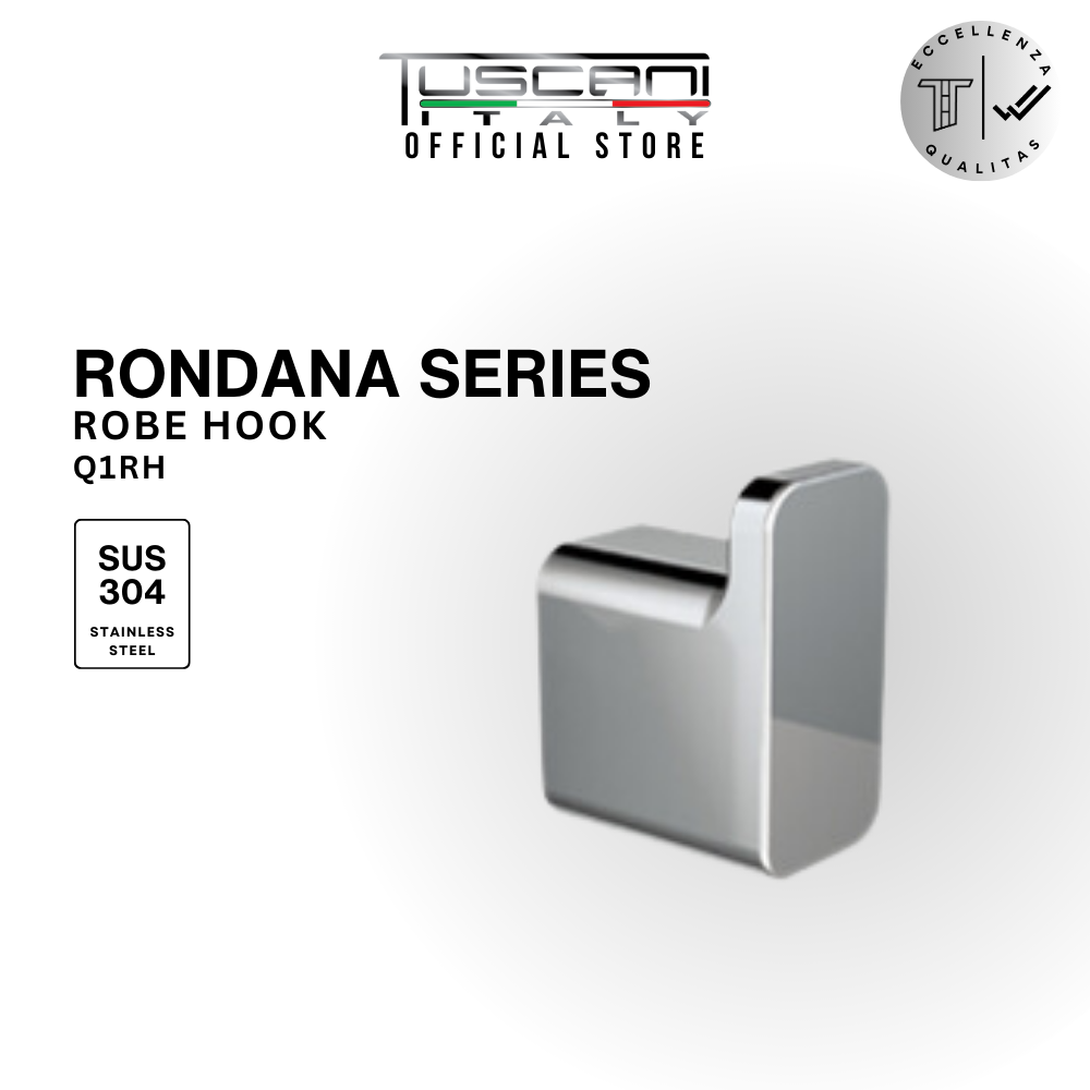 Q1RH - QUATRIO Series Robe Hook - Bathroom Accessories