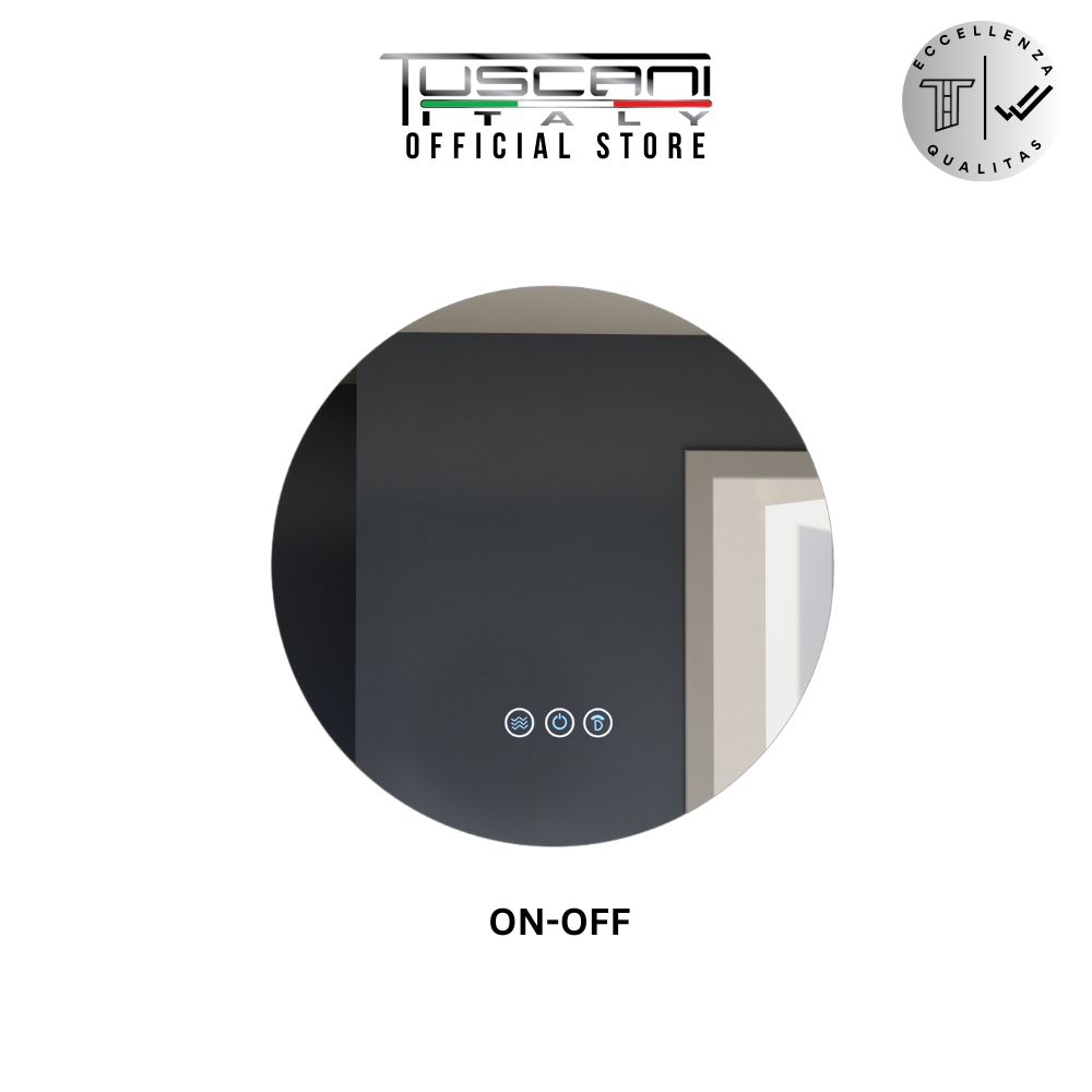 RT+OS+OV+RO - Bathroom Mirror with LED