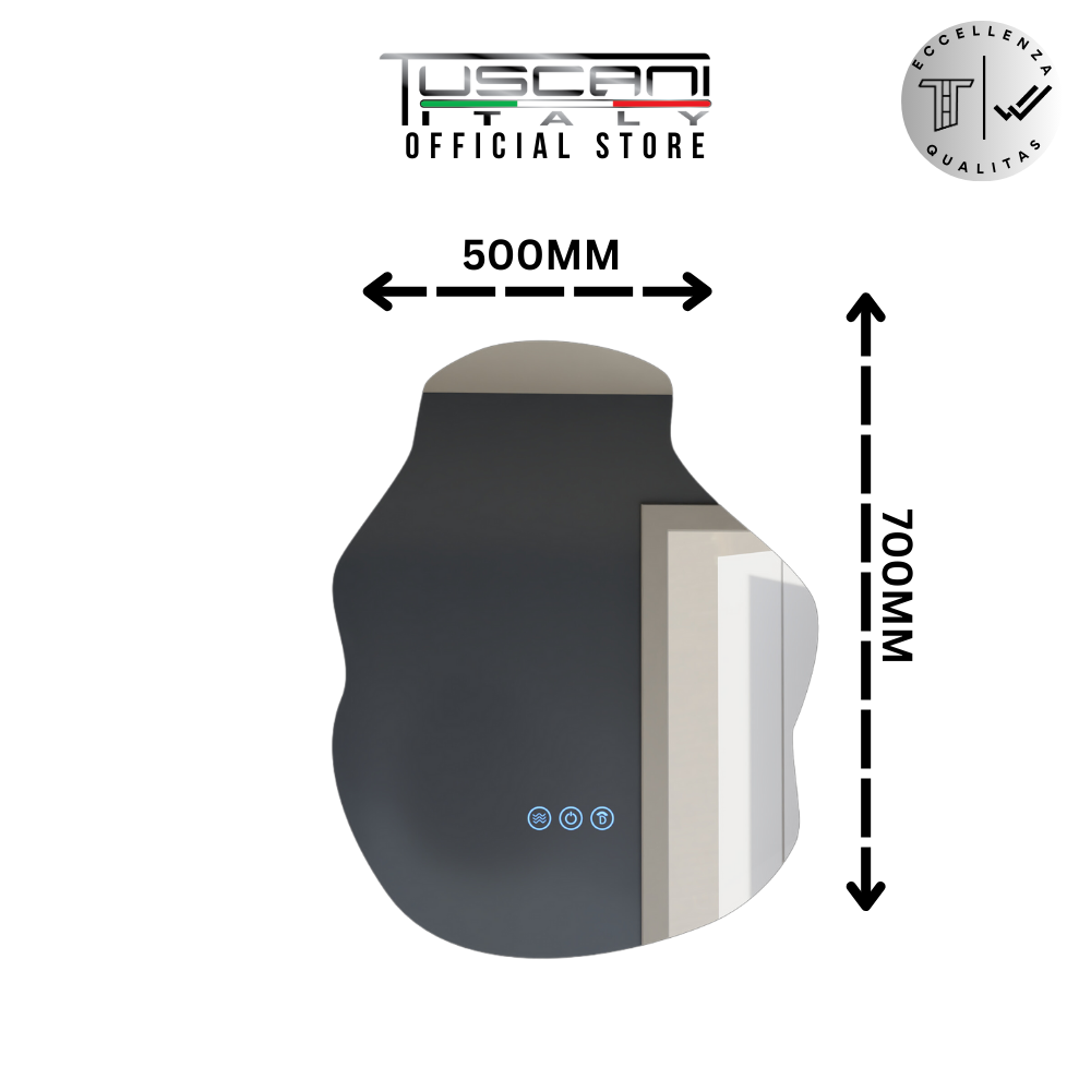 RT+OS+OV+RO - Bathroom Mirror with LED