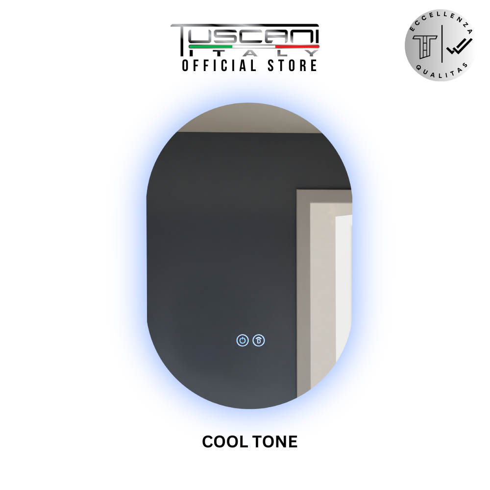 RT+OS+OV+RO - Bathroom Mirror with LED