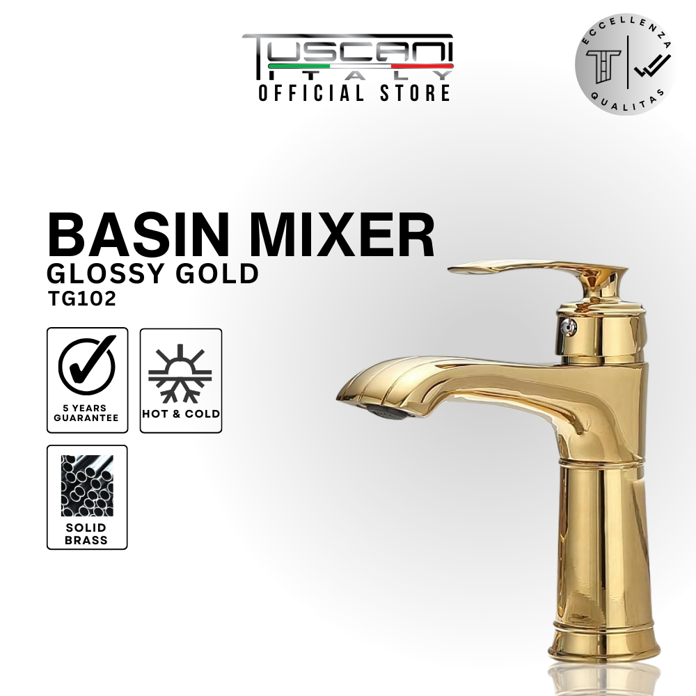 TG102 - Gold Series Basin Mixer