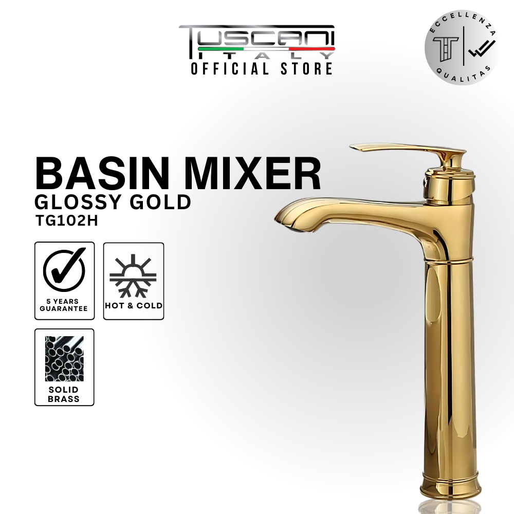 TG102H - Gold Series High Basin Mixer