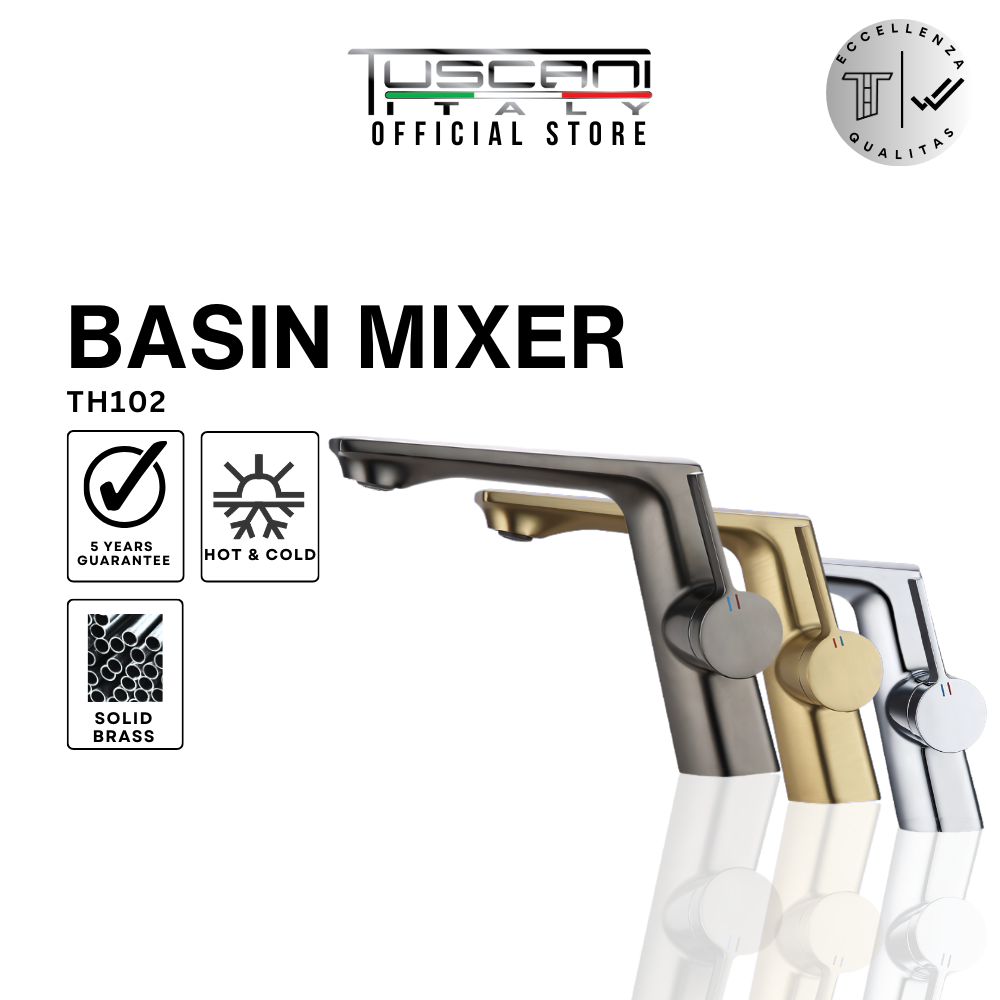 TH102- Heria Series Bathroom Mixer