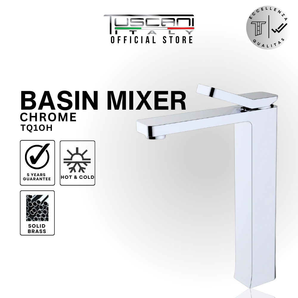 TQ102H - Quatrio Series High Basin Mixer