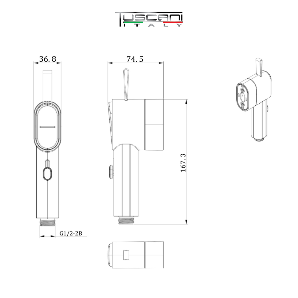 HS-2 Magnetic Bidet
