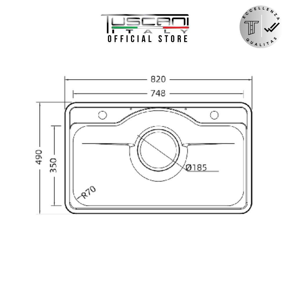 K11 | K22 | K33 - Top & Under Mount Use Kitchen Sink