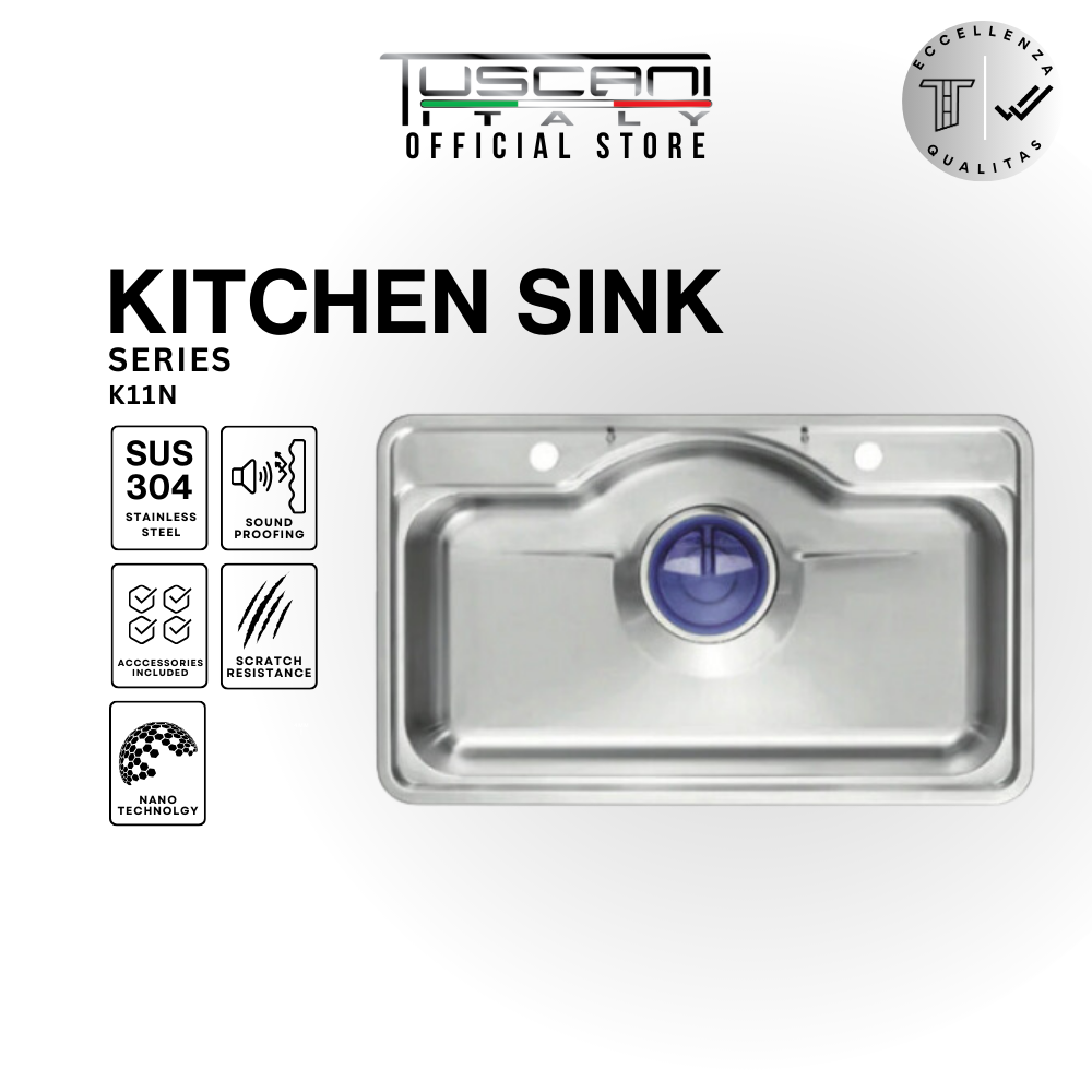 K11 | K22 | K33 - Top & Under Mount Use Kitchen Sink