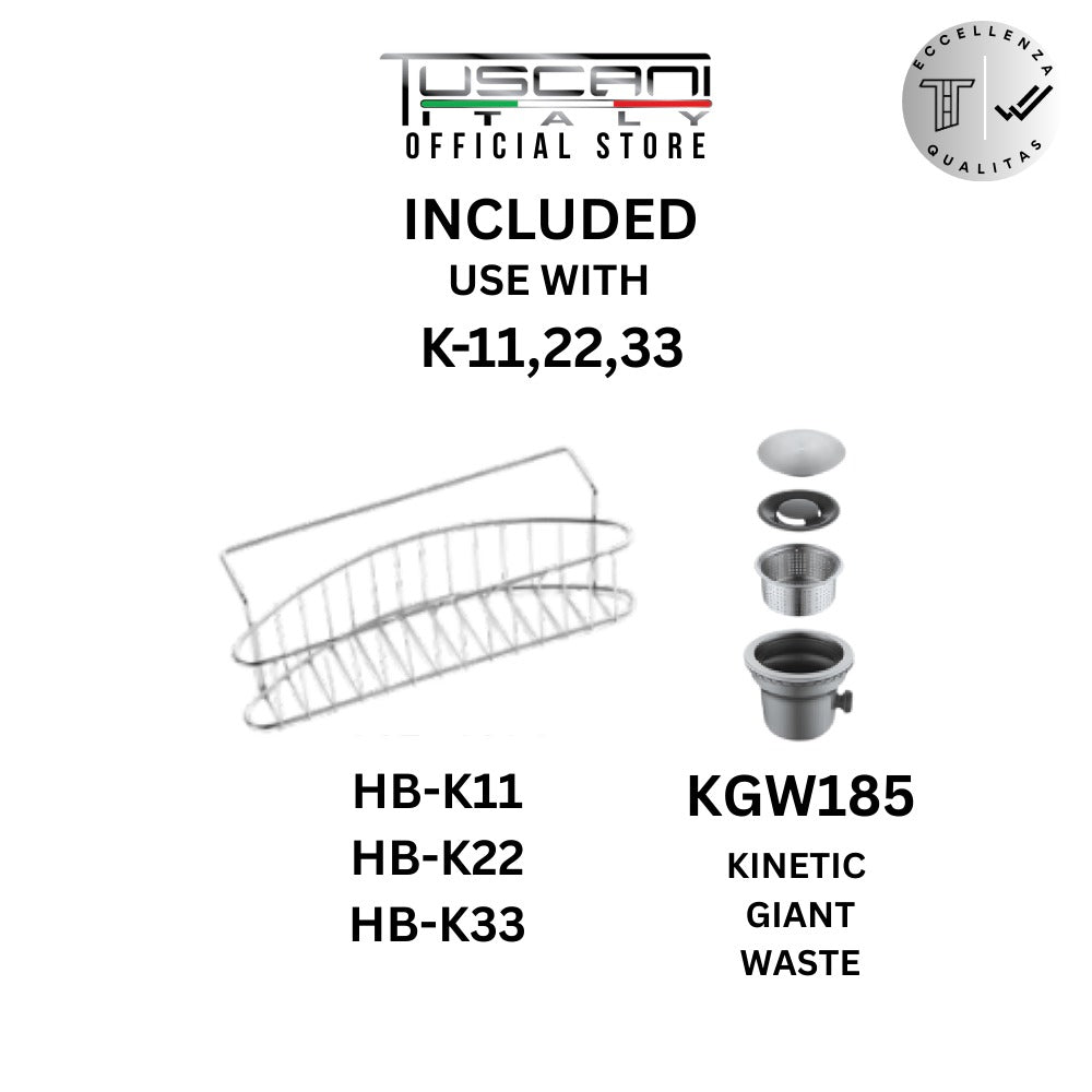 K11 | K22 | K33 - Top & Under Mount Use Kitchen Sink
