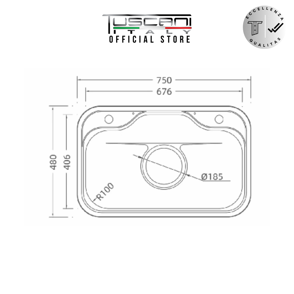 K11 | K22 | K33 - Top & Under Mount Use Kitchen Sink