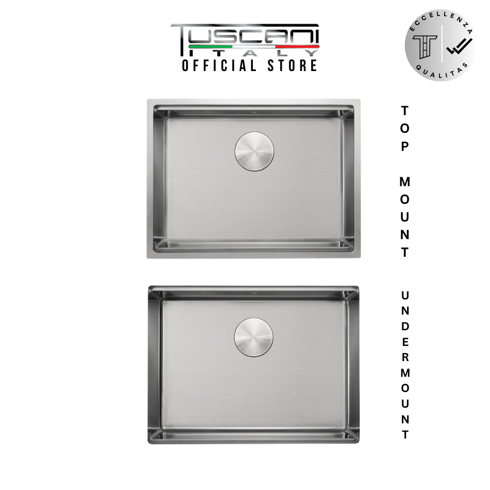 K6448N Top & Under-Mount Use Kitchen Sink