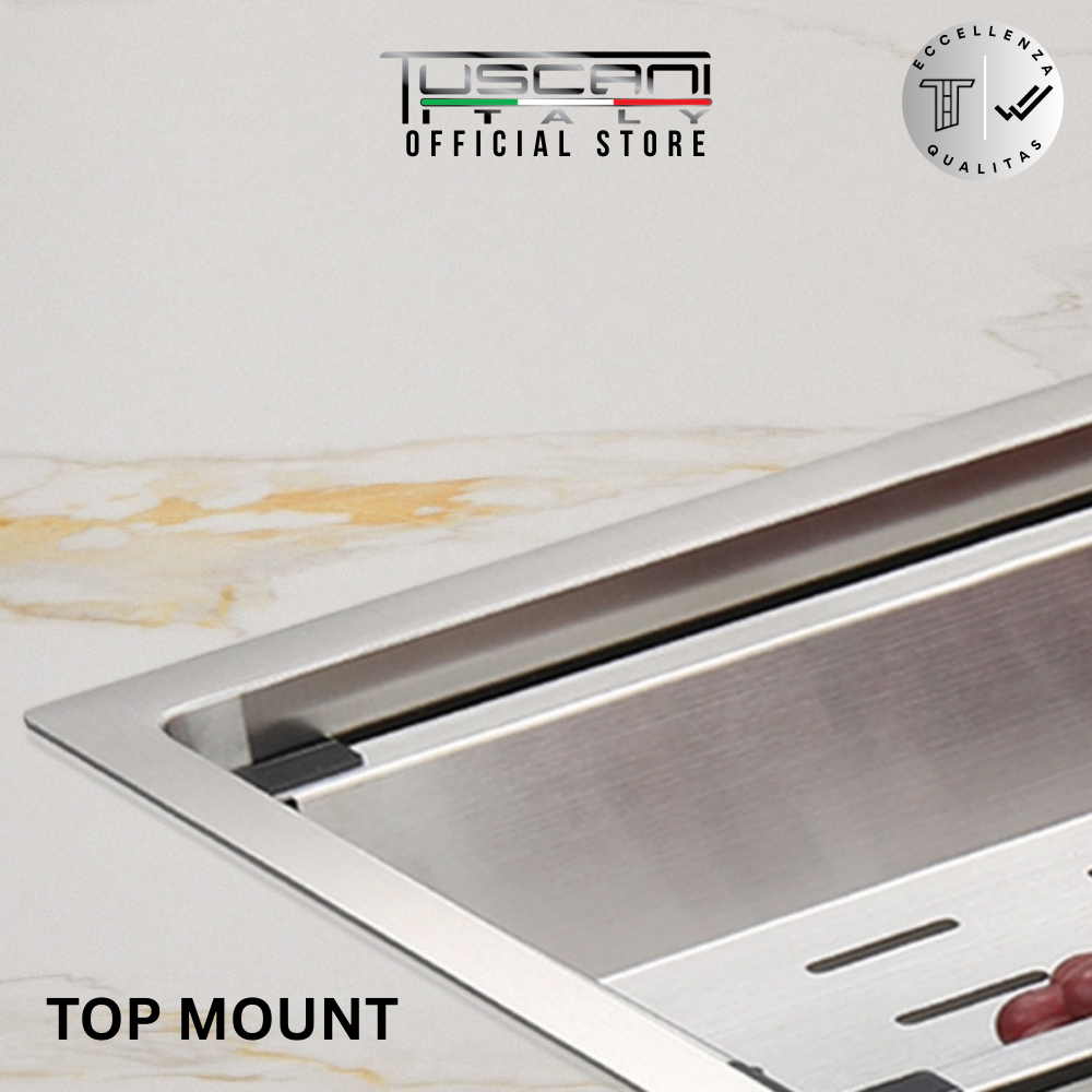 K8648NBH Top & Under-Mount Use Kitchen Sink