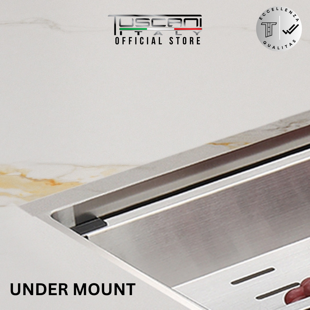K8648NBH Top & Under-Mount Use Kitchen Sink