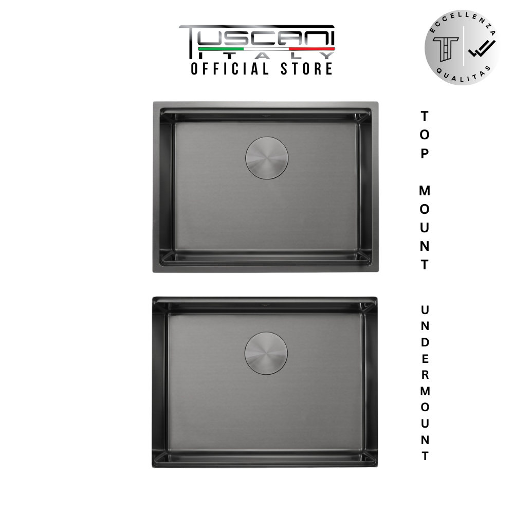 K6448N Top & Under-Mount Use Kitchen Sink