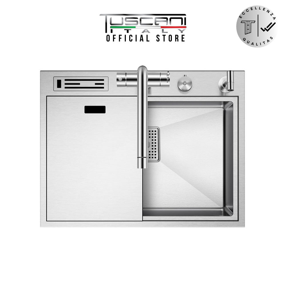 Q6449AS - Top & Under-Mount Use Kitchen Sink