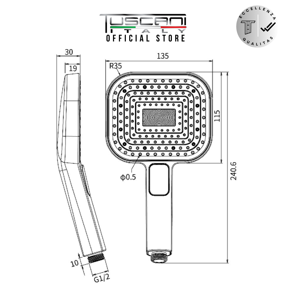 R44 - Stadium Series Hand Shower