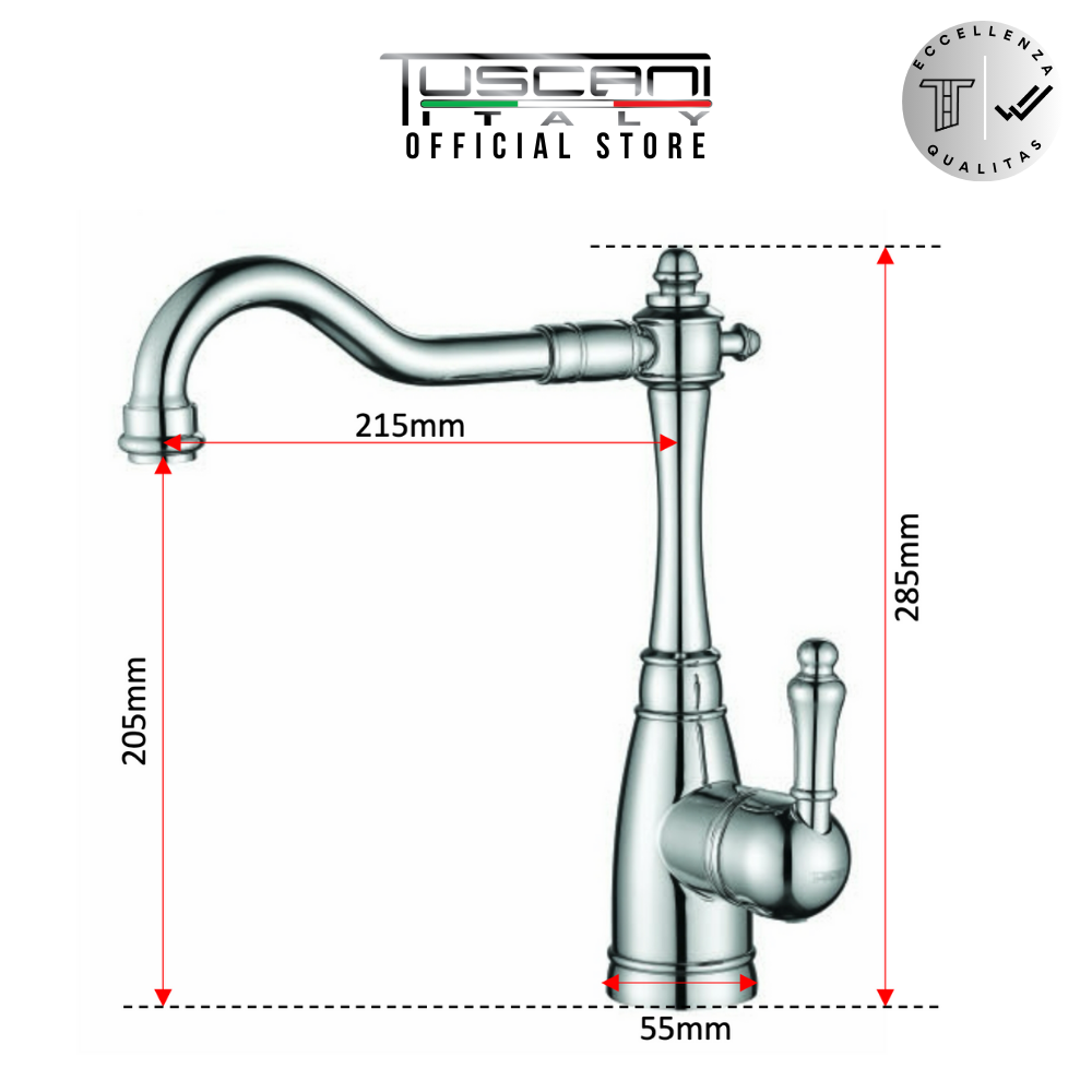 TAT101 - Antique Series Kitchen Mixer