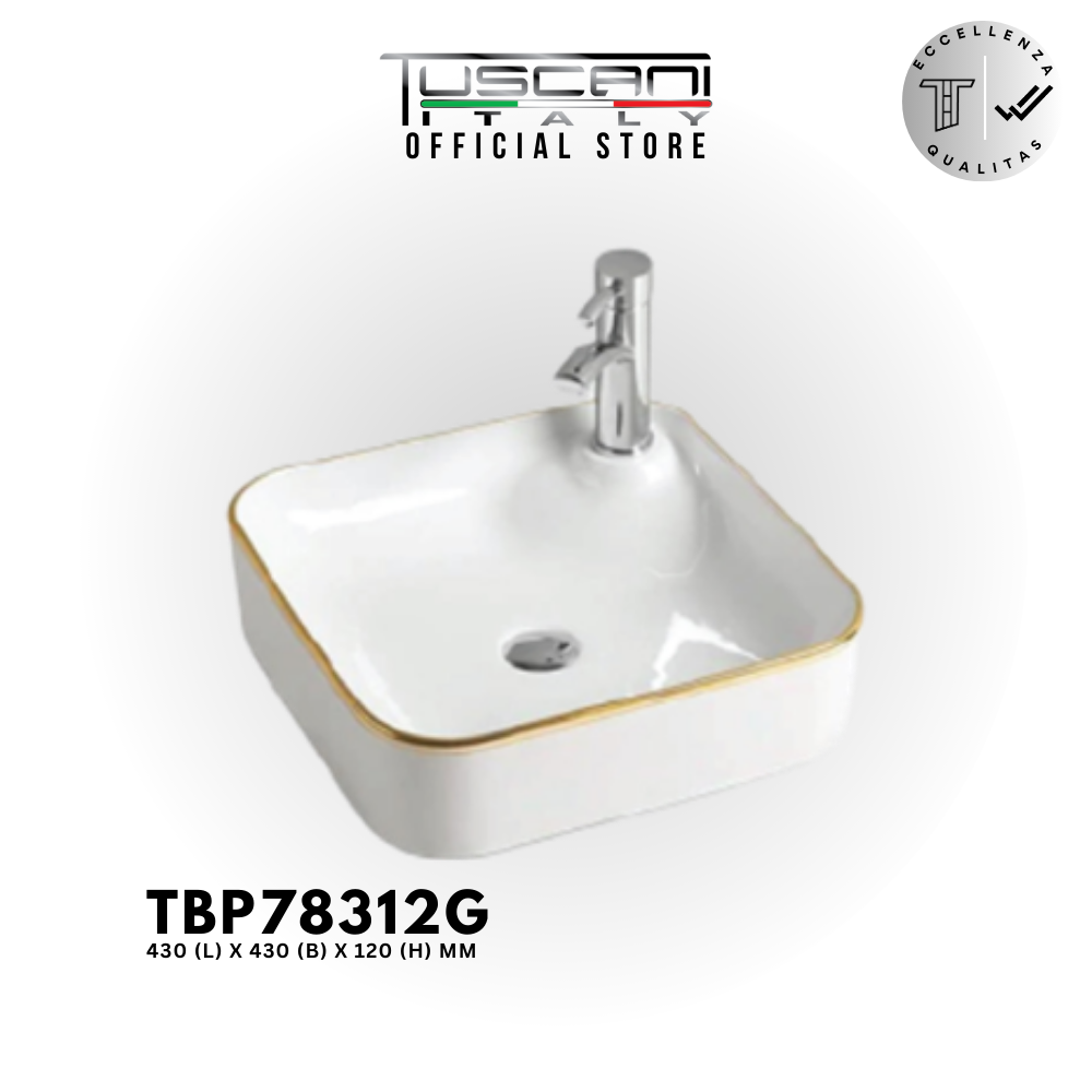 TBP78312G - Deck Mounted Designer Basin