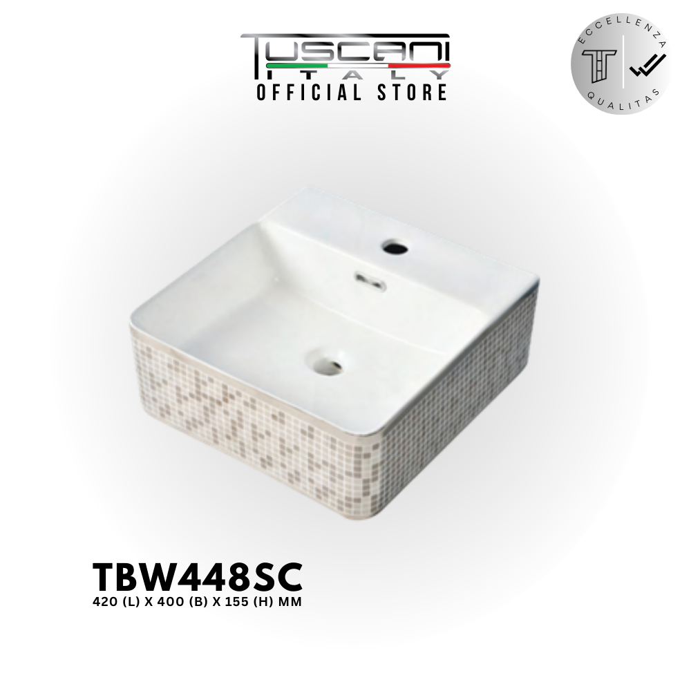 TBW448SC | TBW448GC - Designer Wall / Deck Basin