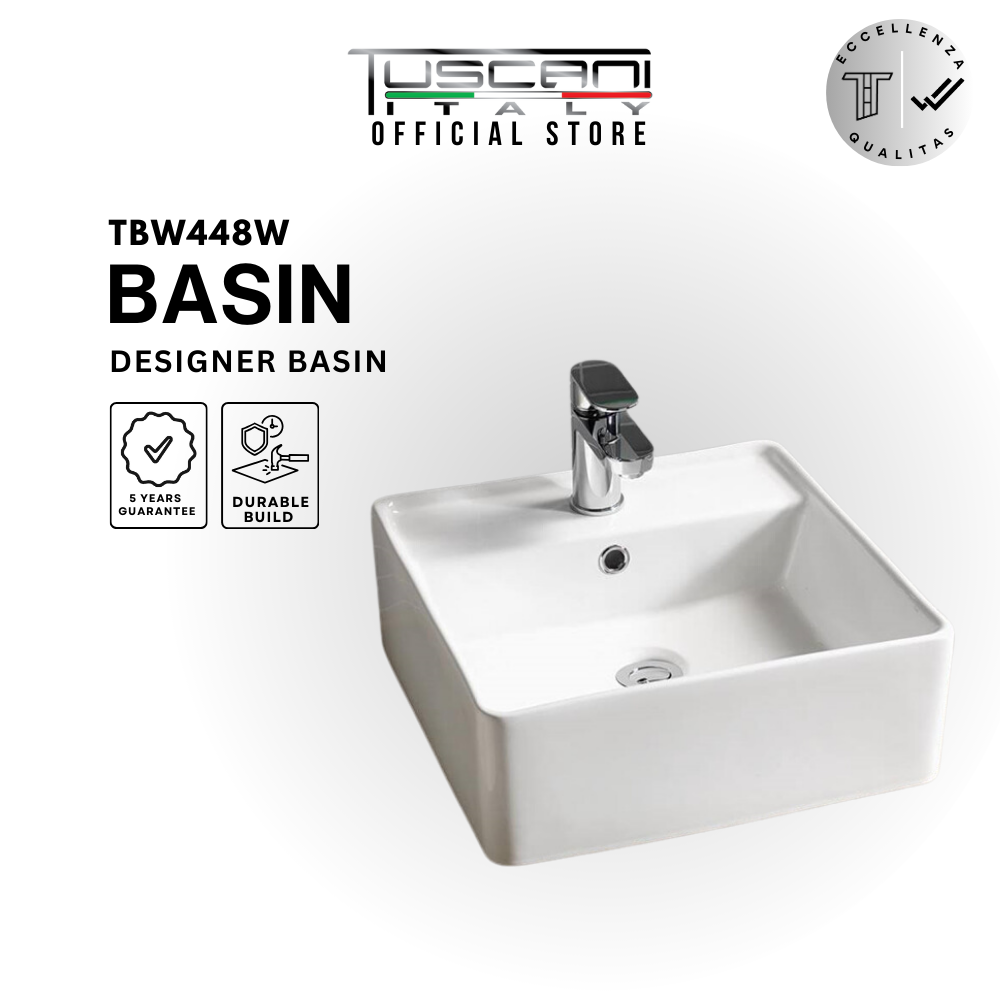 TBW448W - Wall / Deck Designer Basin