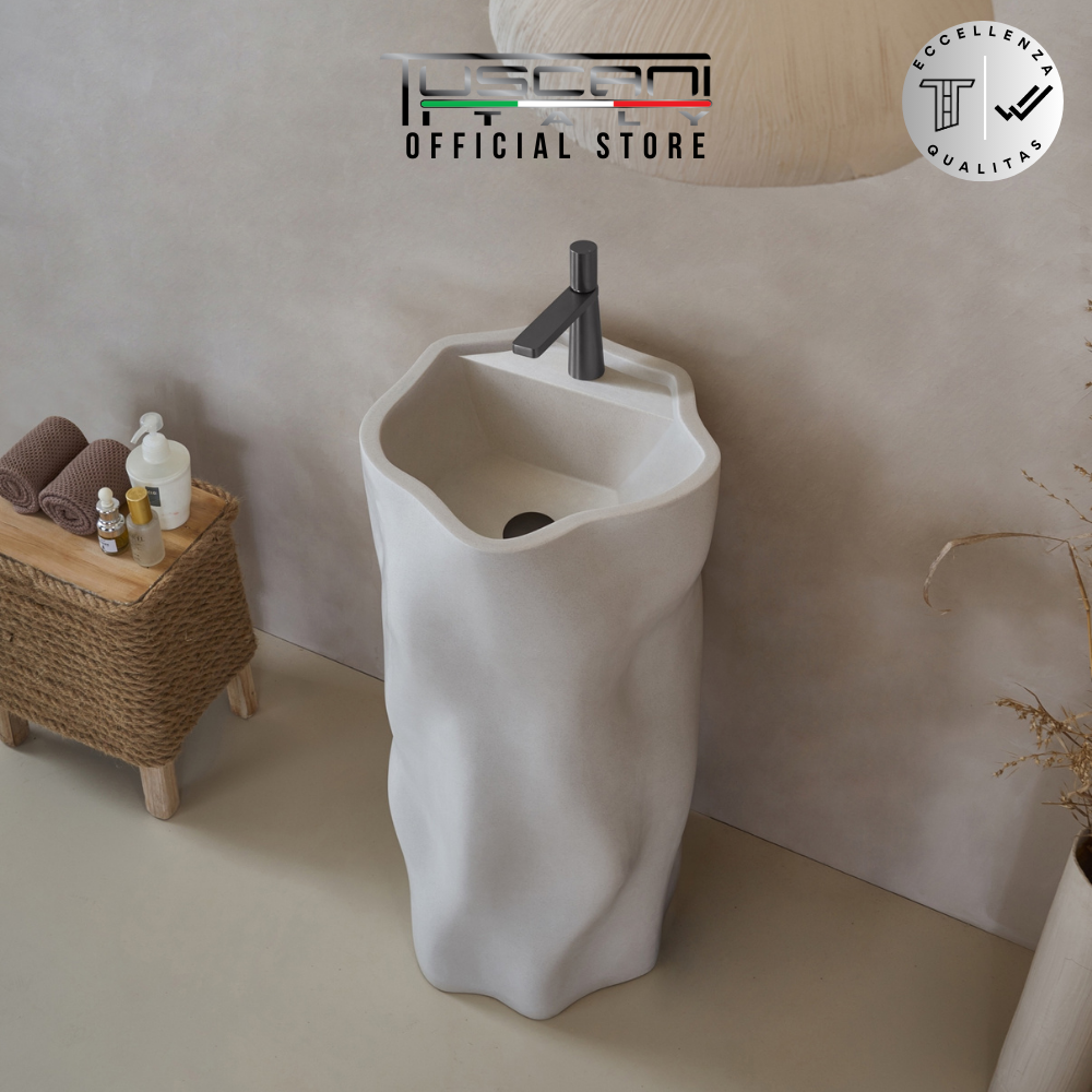 TBY03B Off-White Designer Basin