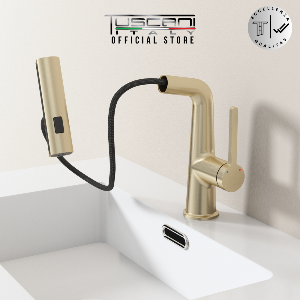 Tuscani TD102PO Basin Mixer