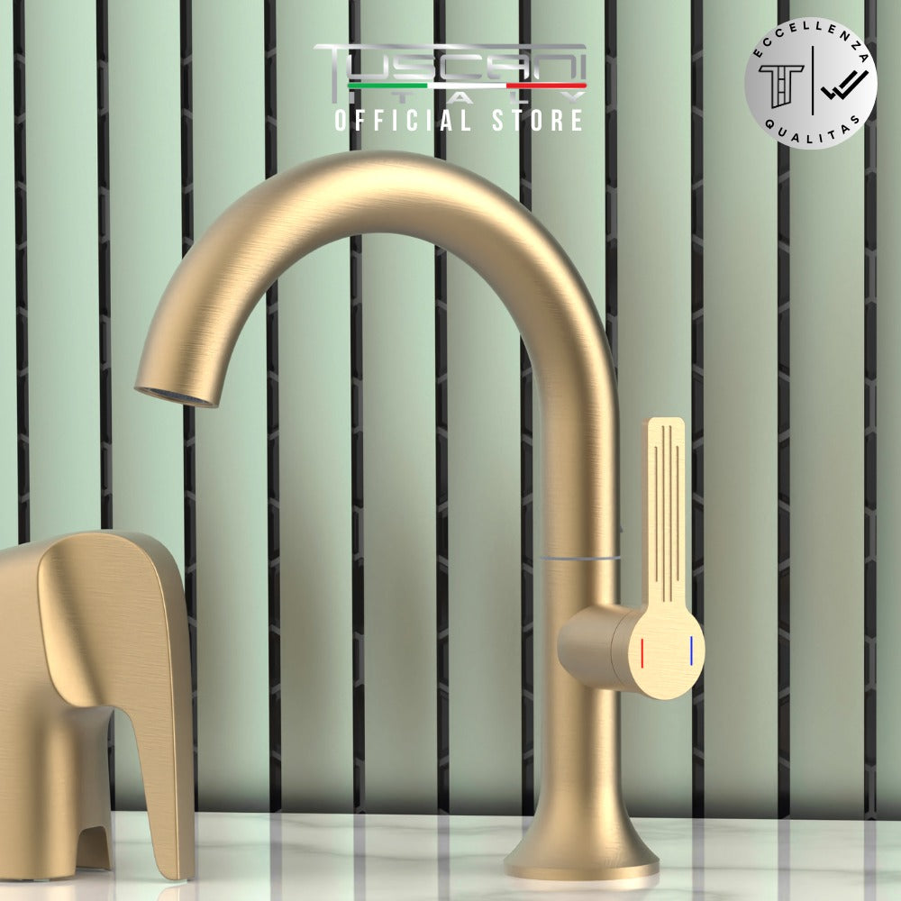 TE102GM/MG - Eviana Series Basin Faucet