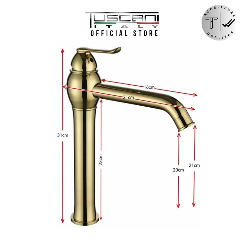 TG102H-1GG - Gold Series High Basin Mixer