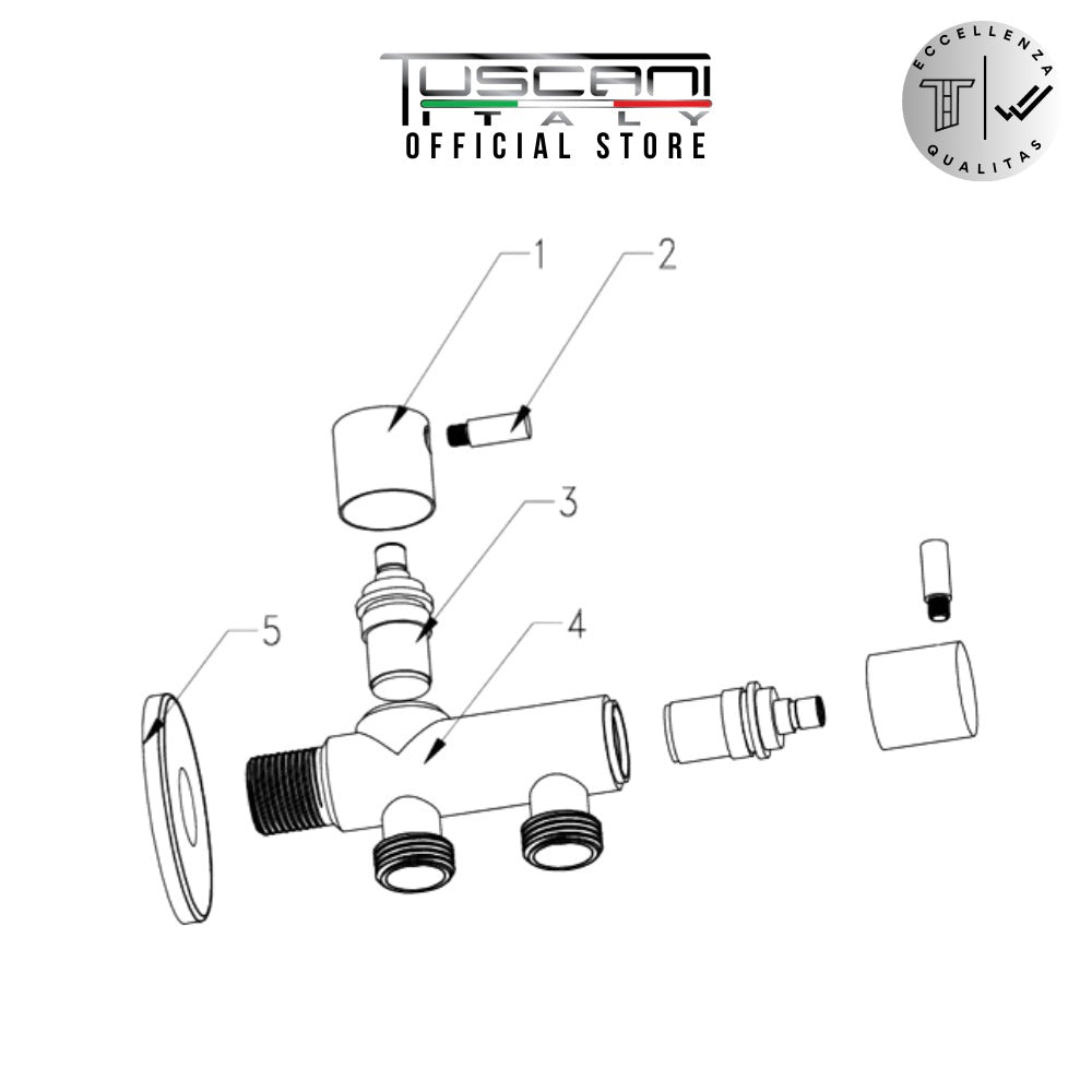 TH-S6 - Hydrosmith Series Double Angle Valve