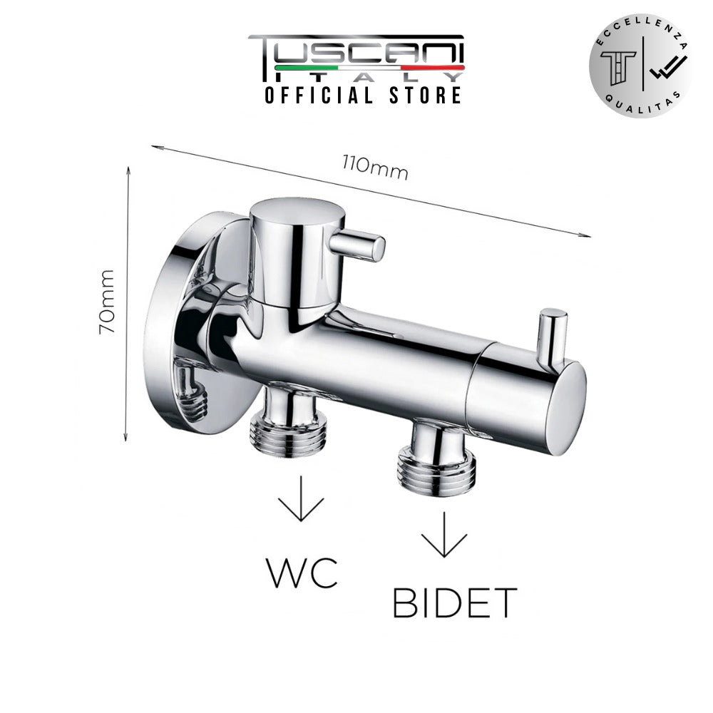 TH-S6 - Hydrosmith Series Double Angle Valve