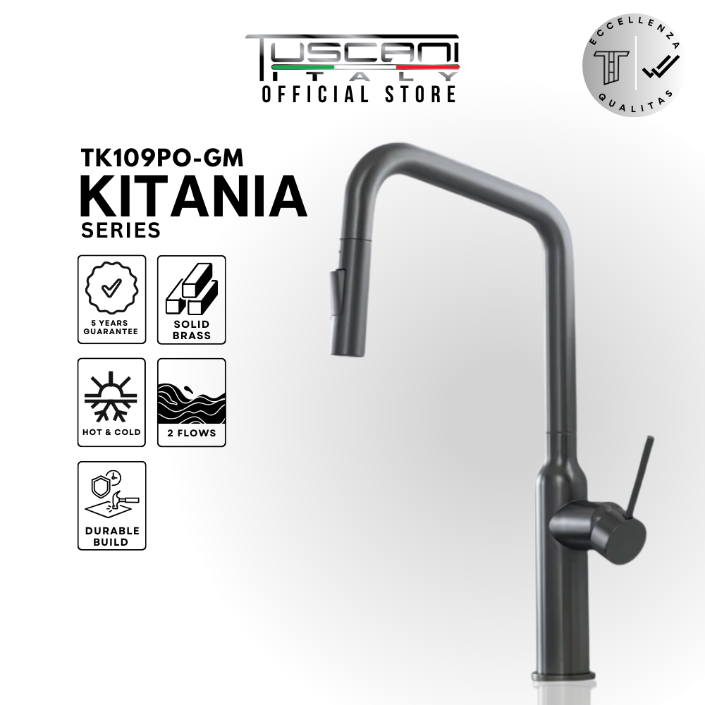 TK109PO - Kitania Series Pull Out Kitchen Mixer