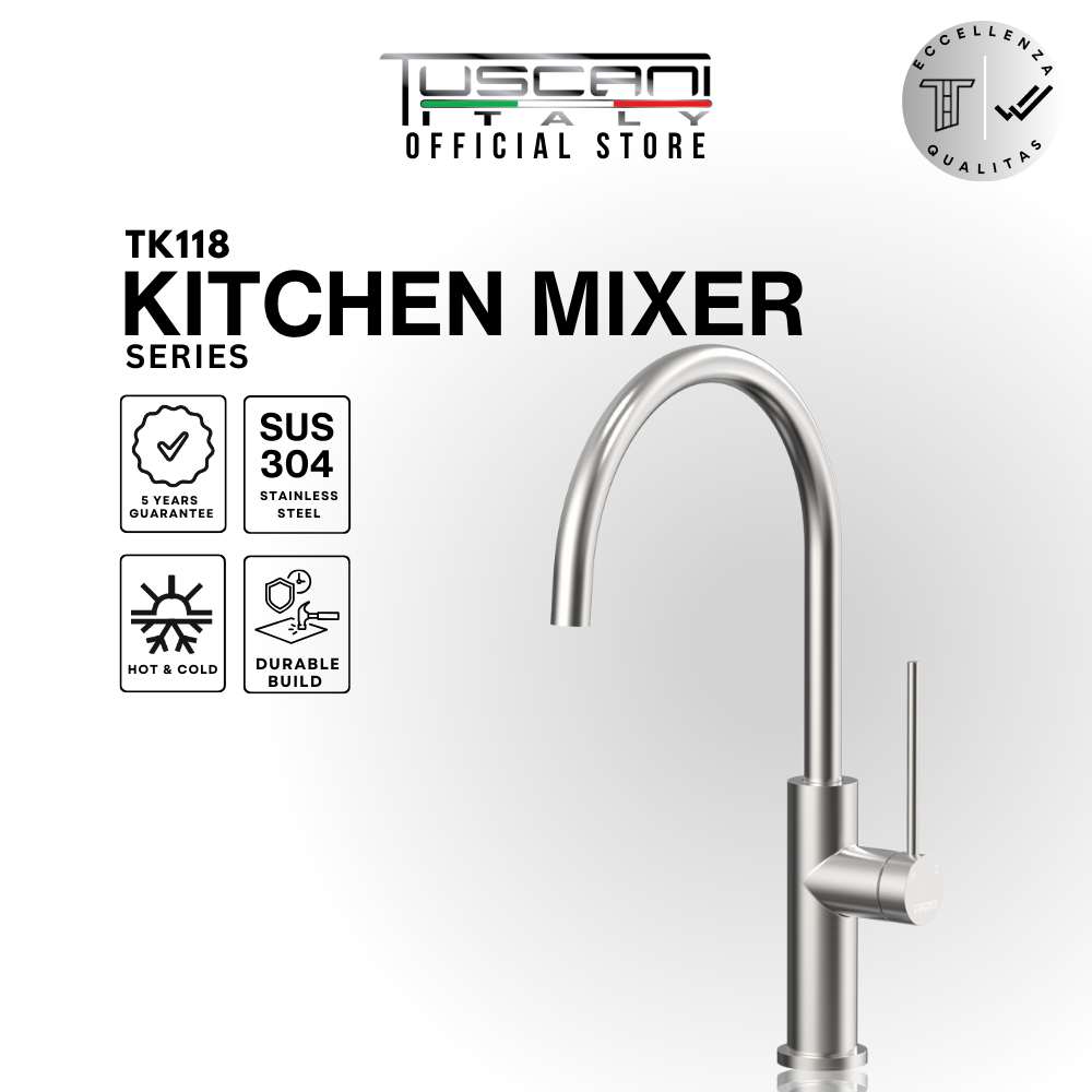 Tuscani TK118 Kitchen Mixer