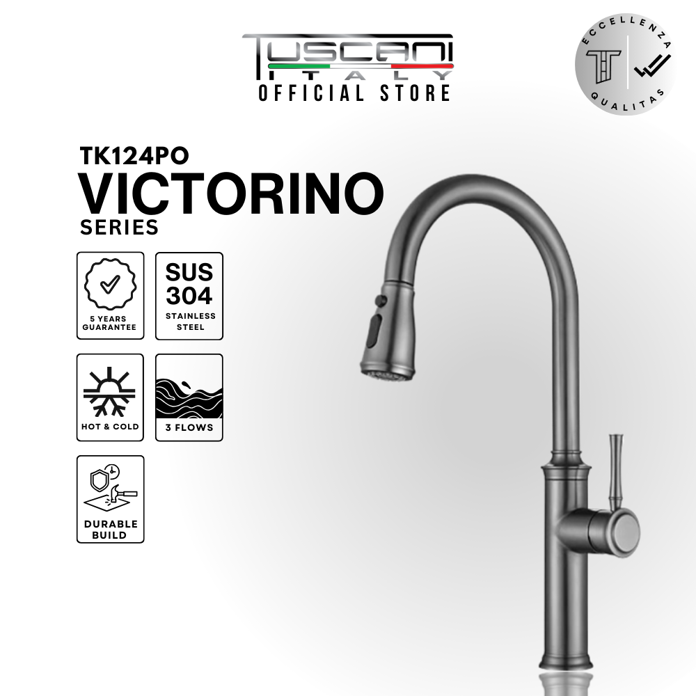 Tuscani TK124PO Mixer Kitchen Tap