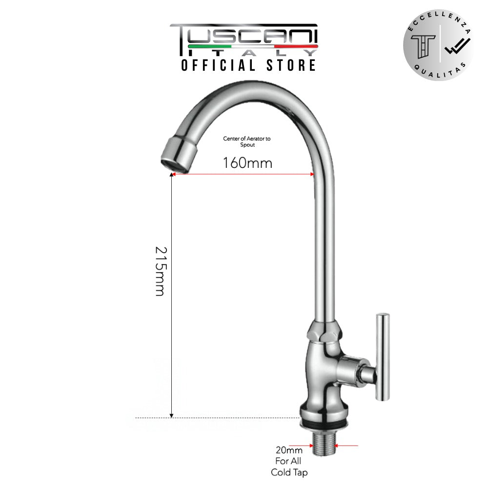 TM1E - Prudence Series Kitchen Cold Tap