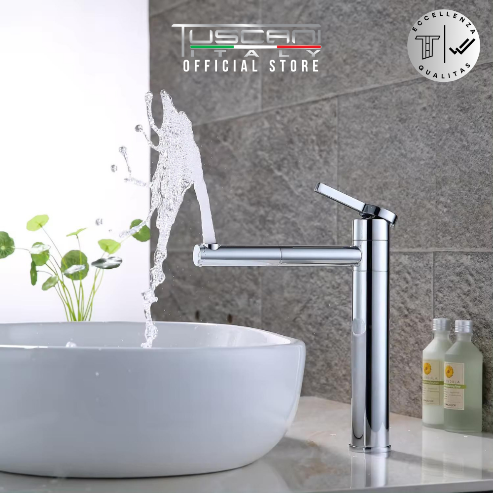 TP102H - Pulizia Series High Basin Mixer