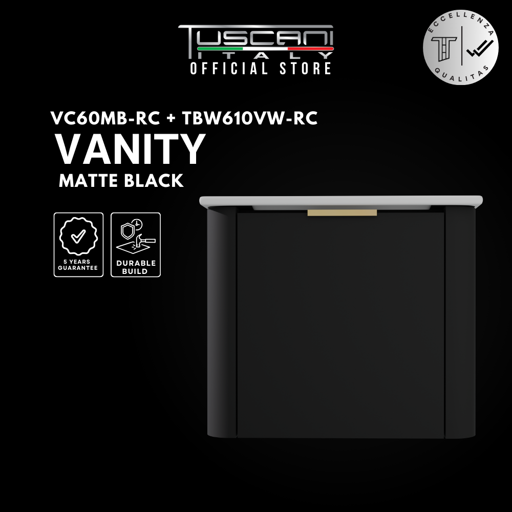 VC60 - 600mm Vanity Cabinet Only