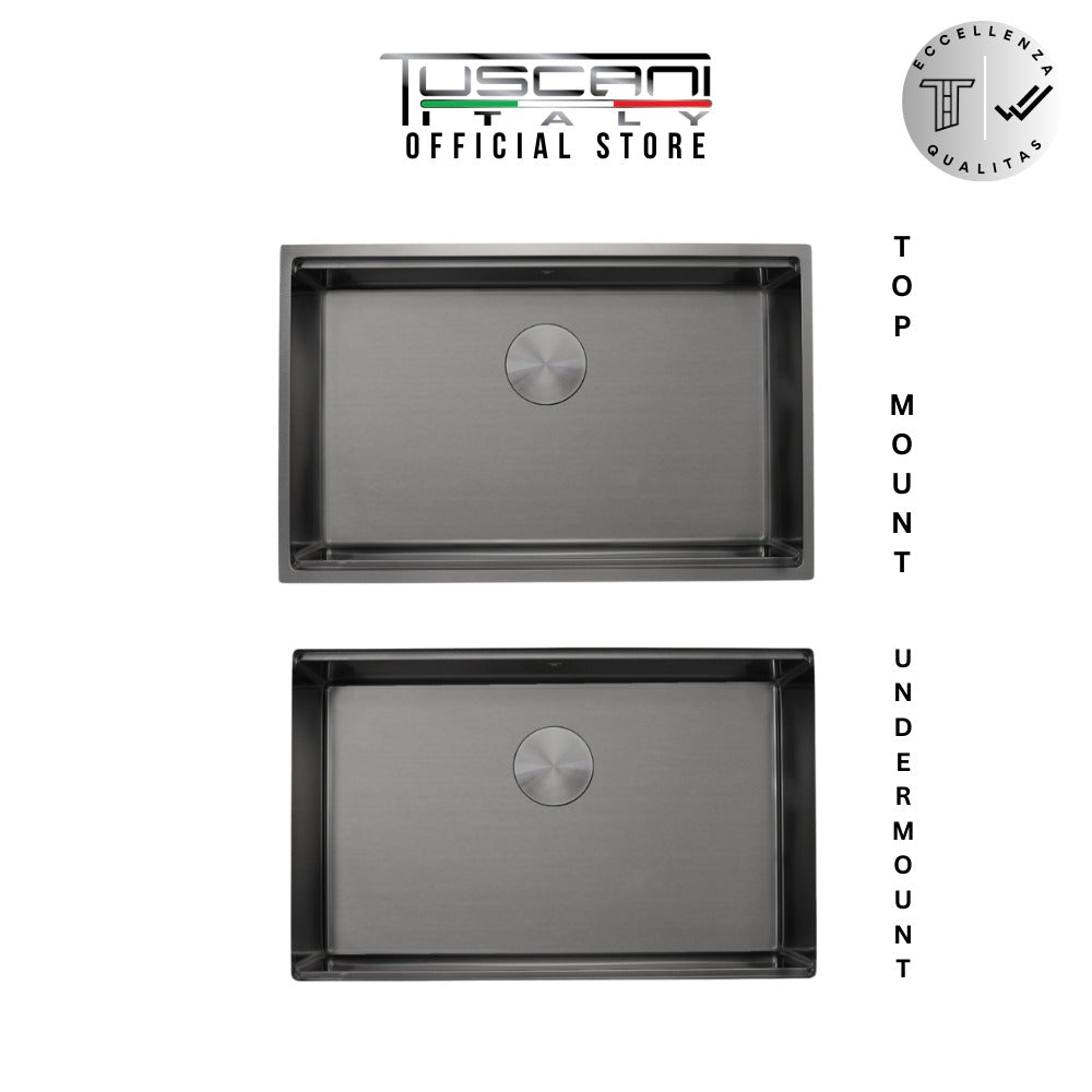 Tuscani K7648 Durable Dotted Nano Series Sink