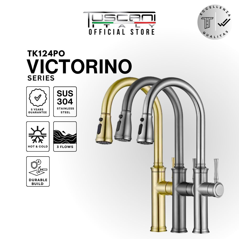 Tuscani TK124PO Mixer Kitchen Tap