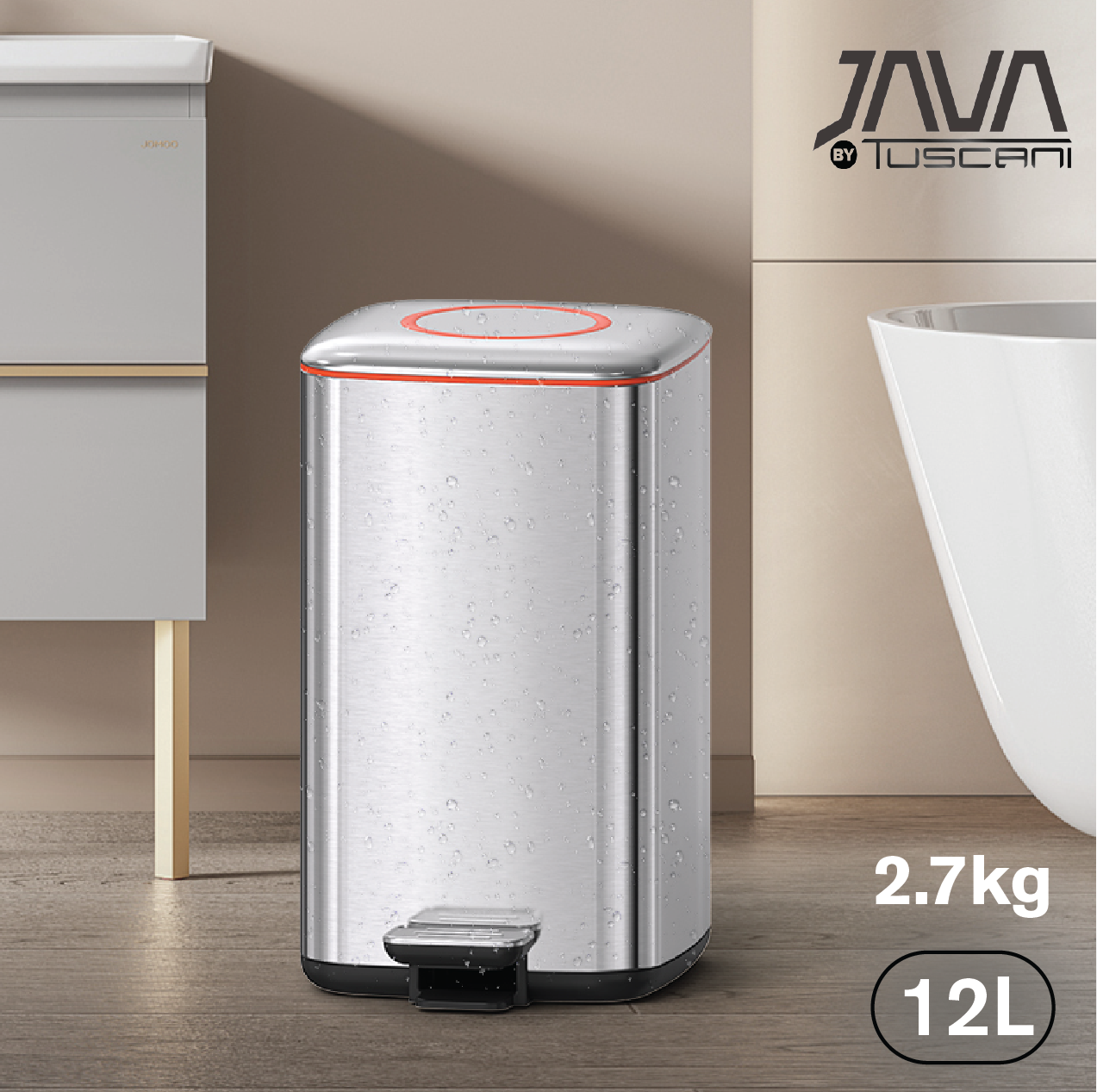 Tuscani JAVA TJ-8857 Pedal Bin