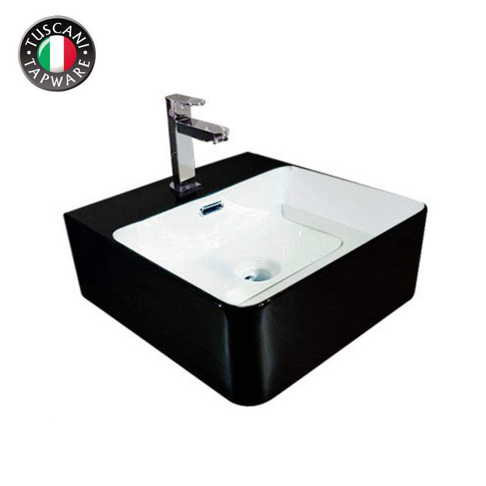 Tuscani TBW448CBW / TBW449CBW - Wall / Deck Designer Wash Basin