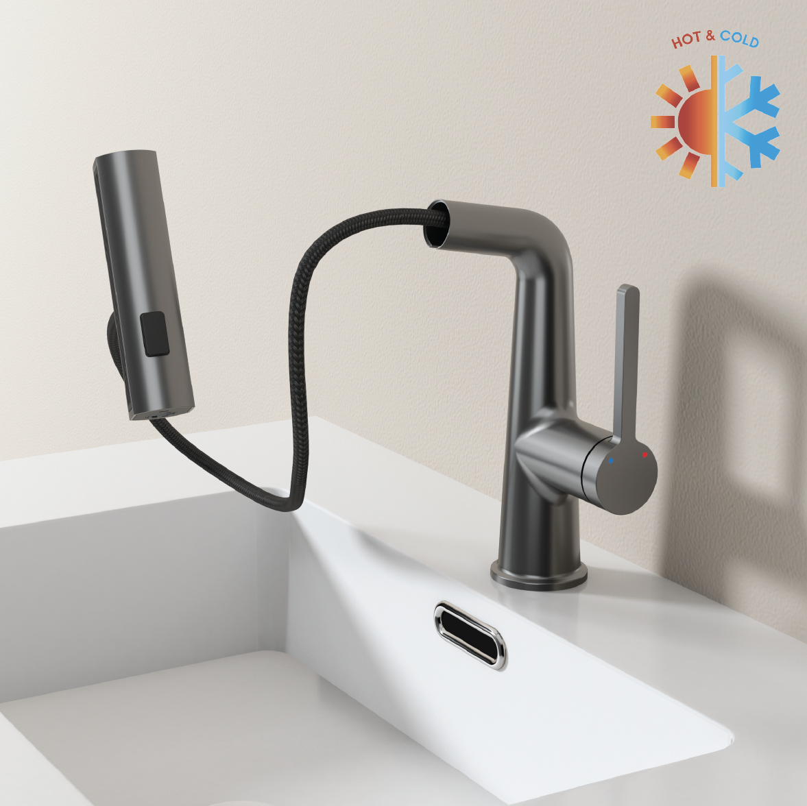 Tuscani TD102PO Basin Mixer