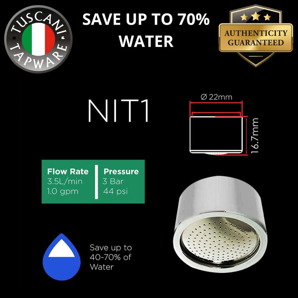 Tuscani NIT1 / NET1 Water Saving Device