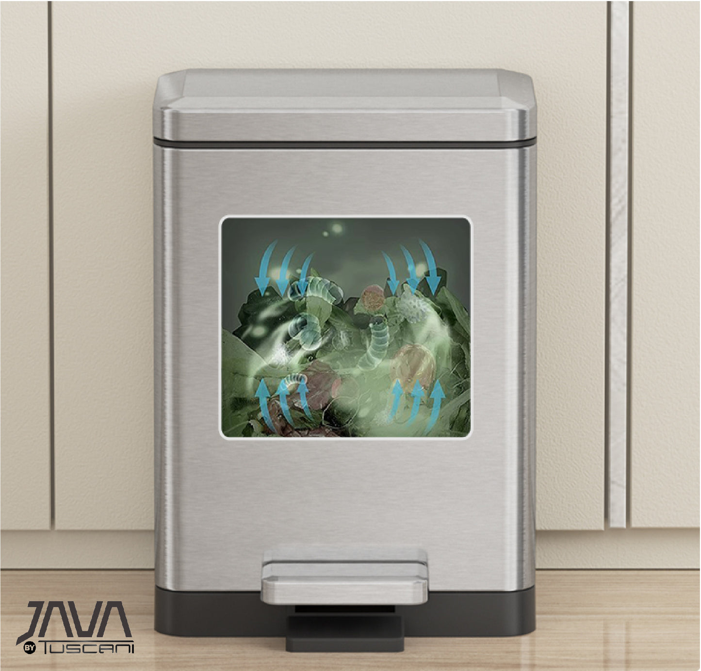 Tuscani JAVA TJ-8878 Pedal Bin