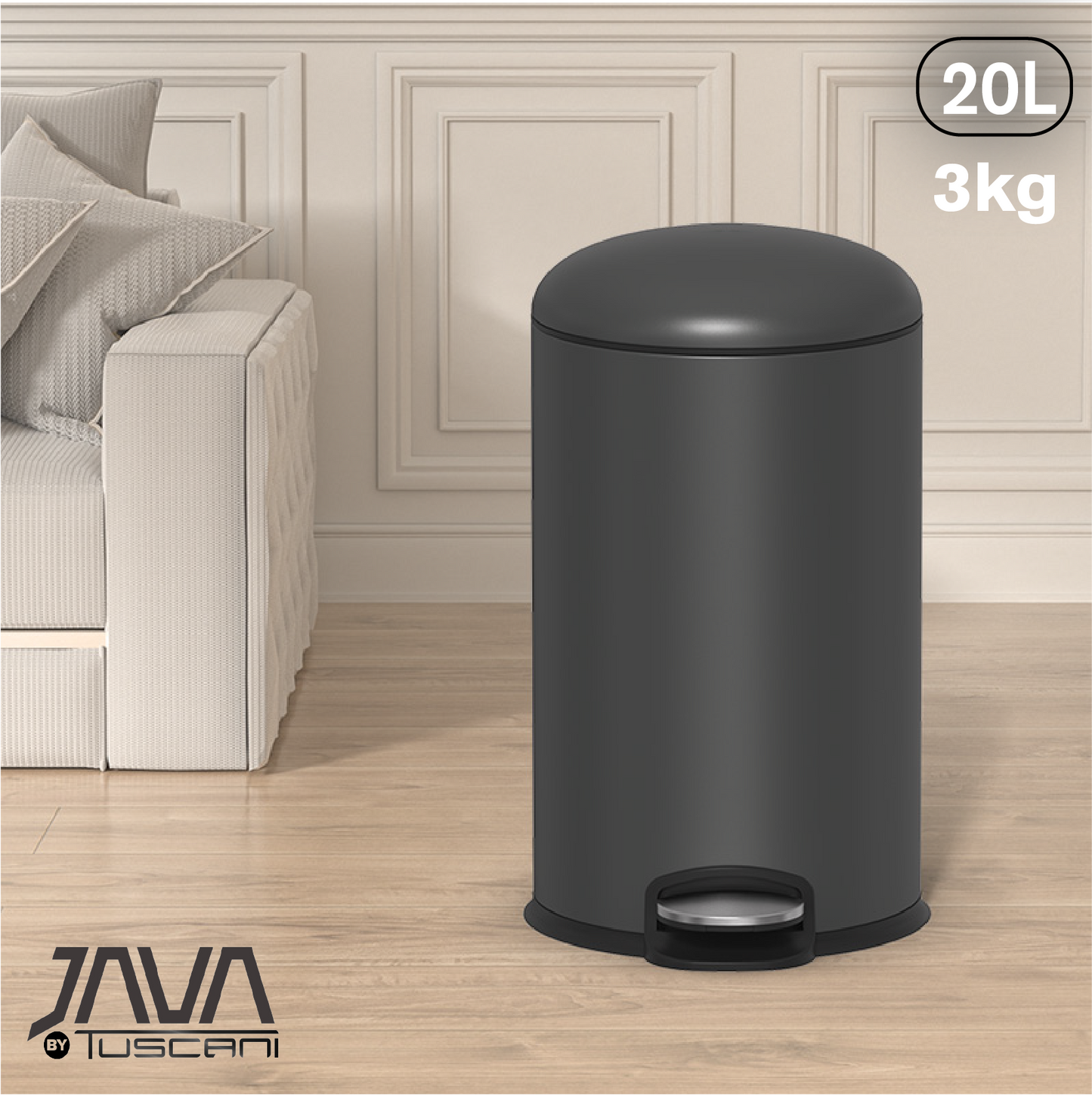 Tuscani JAVA TJ-8853 Pedal Bin