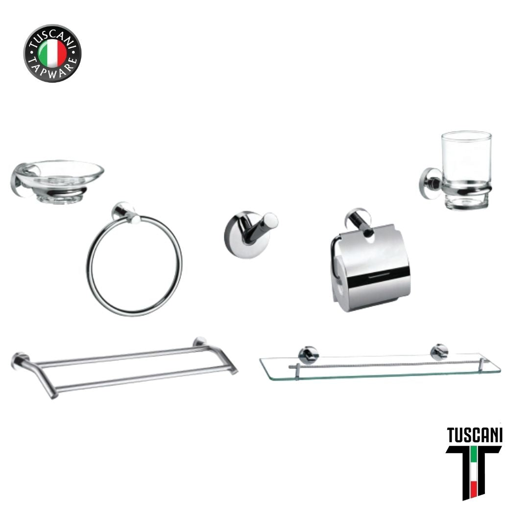 Econa Series - 7 Pieces Bathroom Accessories Set