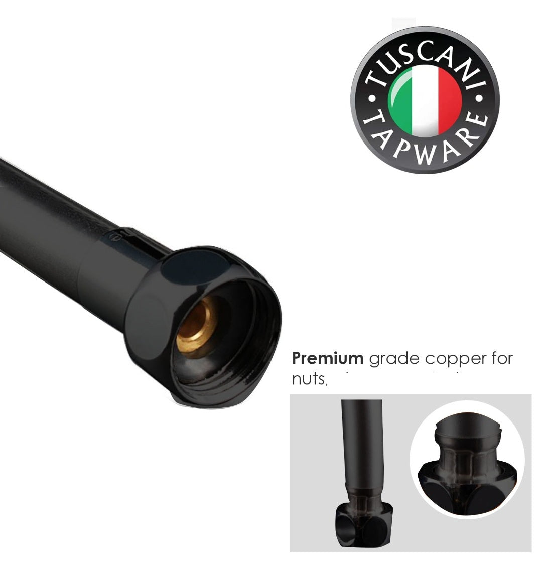 1.2mB | 1.5mB - Black Concept Shower & Bidet / HandSpray Hose