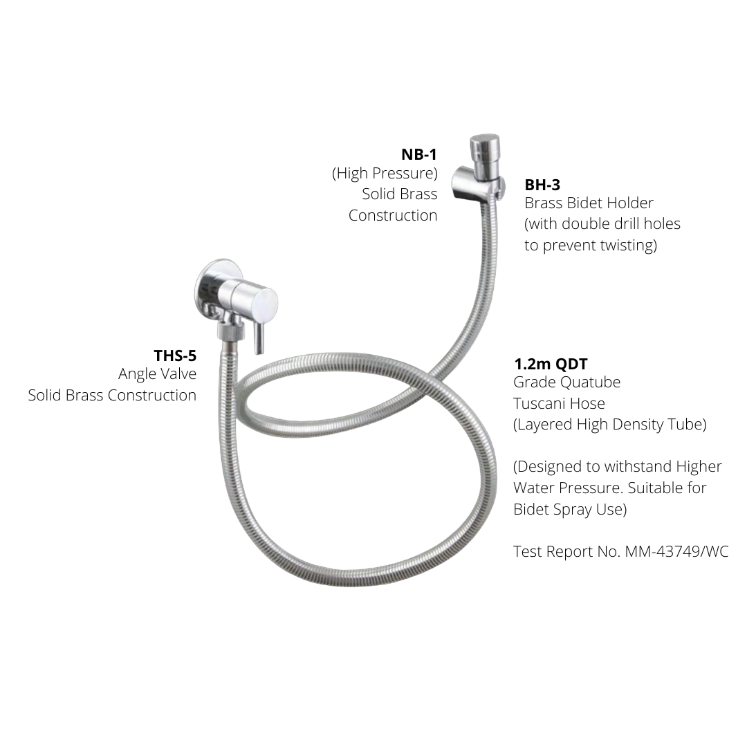 HS100M - Bidet Set