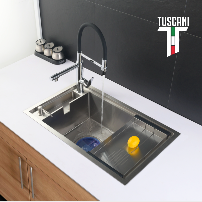 K800SS - Top & Under-Mount Use Kitchen Sink